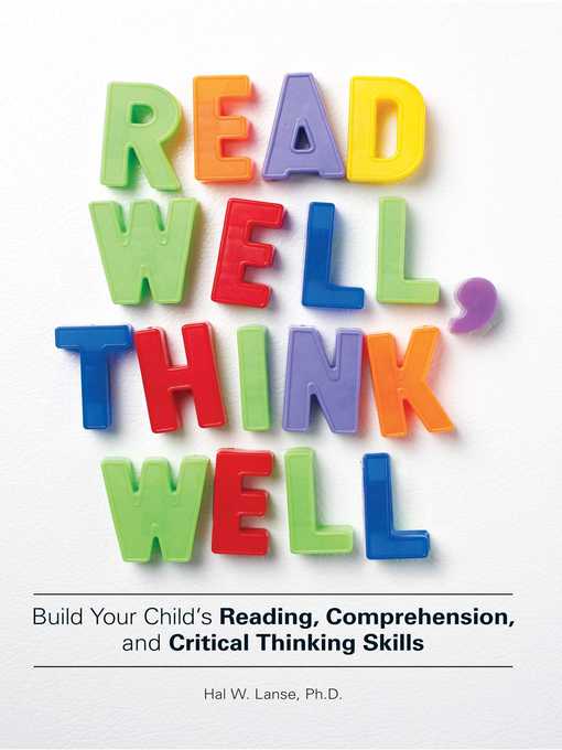 Title details for Read Well, Think Well by Hal W Lanse - Wait list